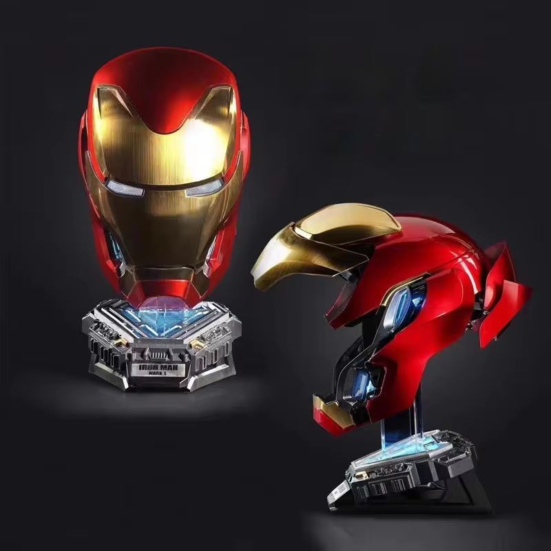 Cosplay Fire Prop - Casco de Iron Man Mk50, Máscara