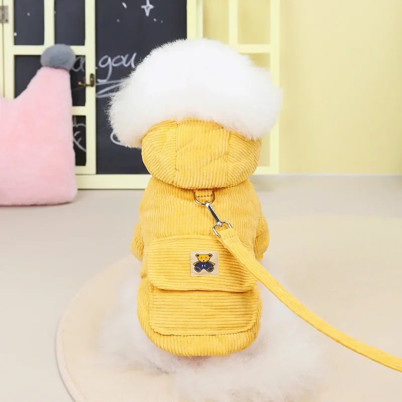 Abrigo de pana para perro con  - D Ring Strap reseña y precio