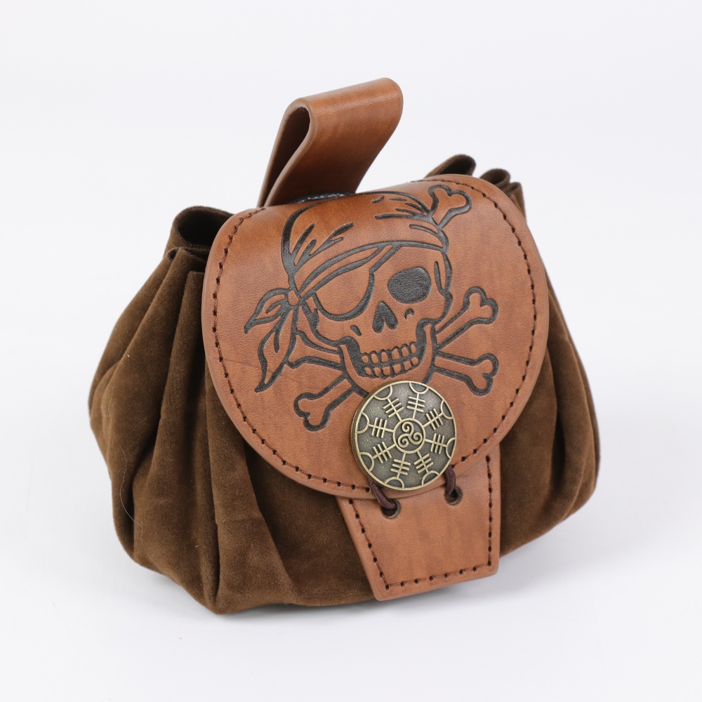 Bolsa de cintura de cuero sint - Cosplay Prop reseña y precio