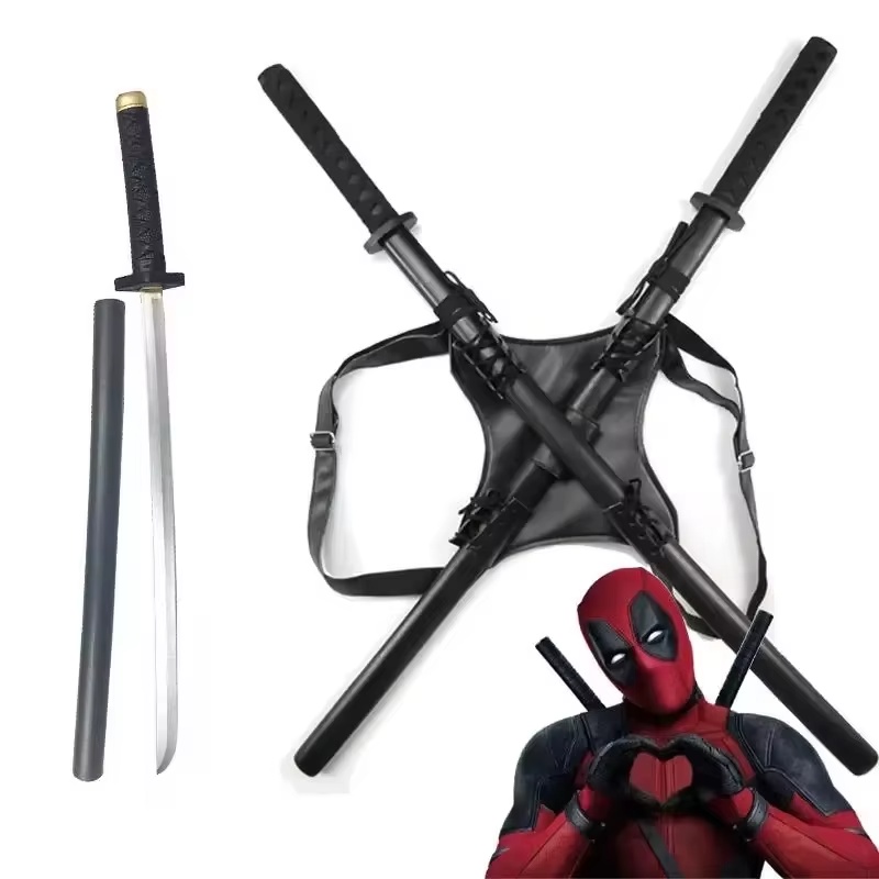 2025 nuevo 61cm Deadpool Katan - Cosplay Prop Dagger reseña y precio
