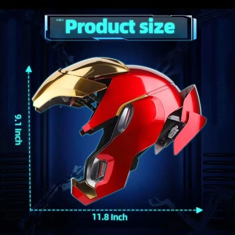 Casco de Iron Man Mk50, Máscar - Cosplay Fire Prop reseña y precio