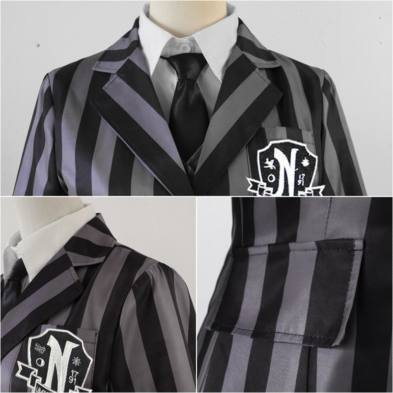 Ropa de Cosplay de Wednesday A - Cosplay Fire Prop reseña y precio