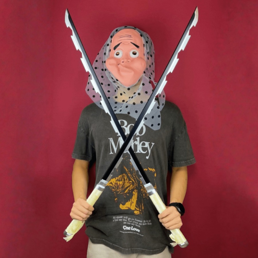 40 pulgadas Demon Slayer Inosu - Cosplay Prop Dagger reseña y precio