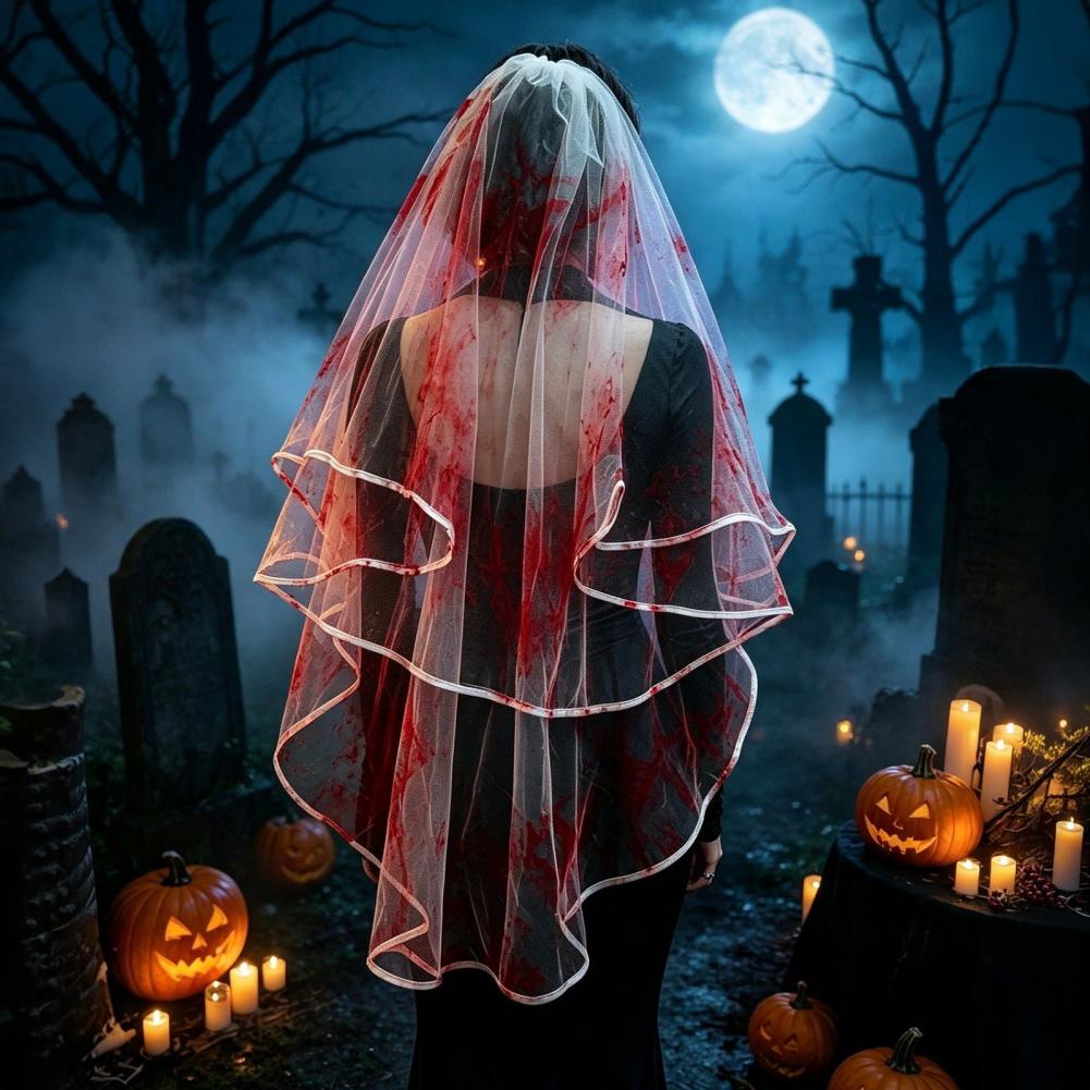 Velo de novia fantasma con pei - Easy Cosplay Prop reseña y precio
